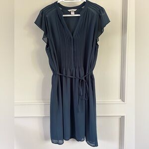 H&M dark teal dress